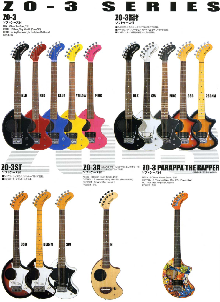 Fernandes-guitars-zo3-series