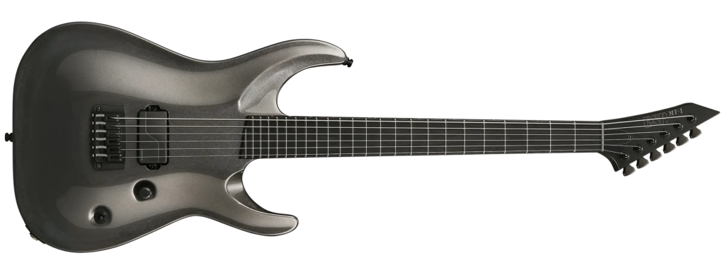 ESP MT-1 Mick Thomson signature guitar in Obsidian Metallic finish