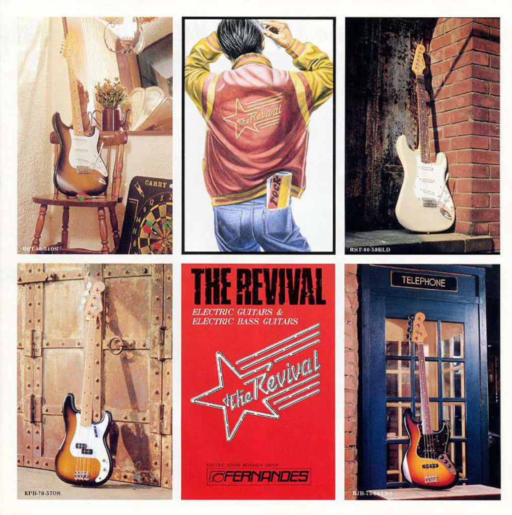 Fernandes RST Revival series Stratocaster-style guitar