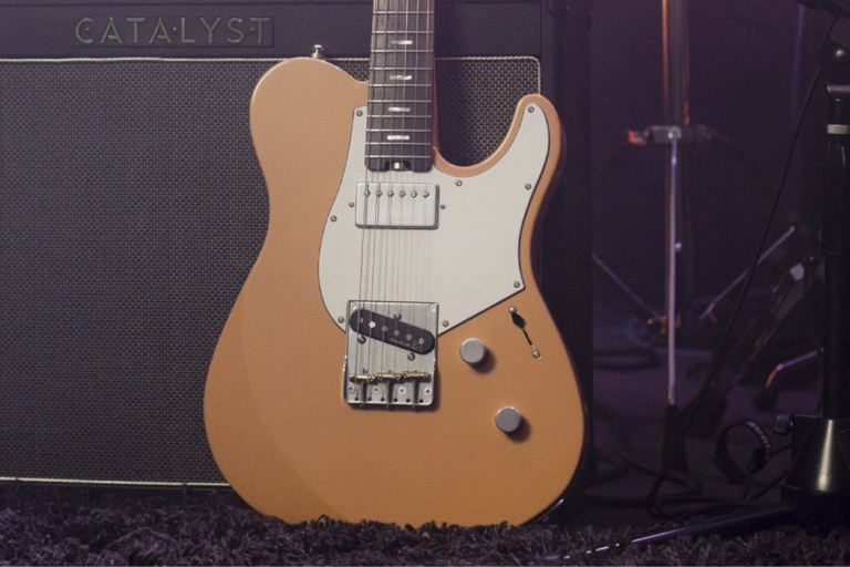 MIJ Guitar Guide article page showing Yamaha Pacifica SC Standard Plus and Professional new release coverage