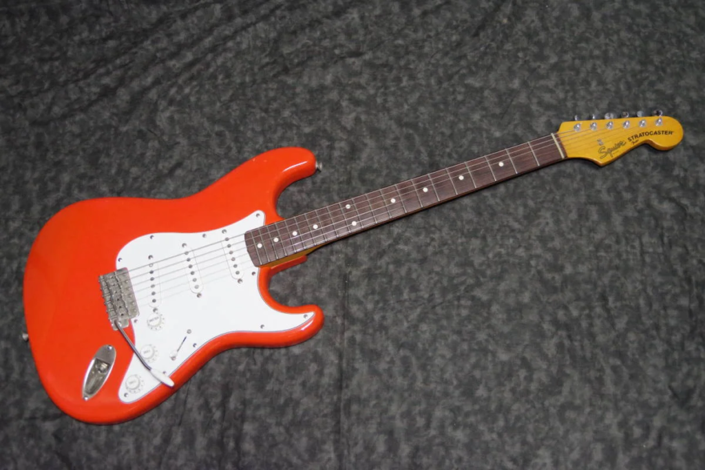 Made in Japan Squier JV Series Stratocaster built at the Fujigen factory in the early 1980s