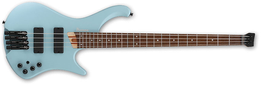 Ibanez EHB600 4-string headless bass in blue finish