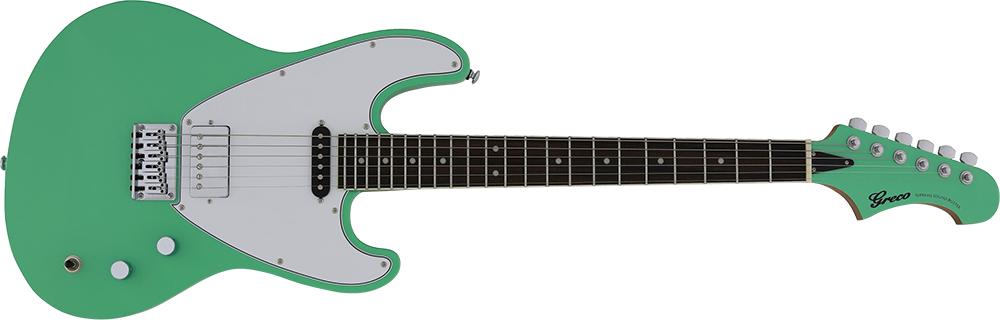 Greco BGW series, a modern update of the Boogie with roasted maple neck