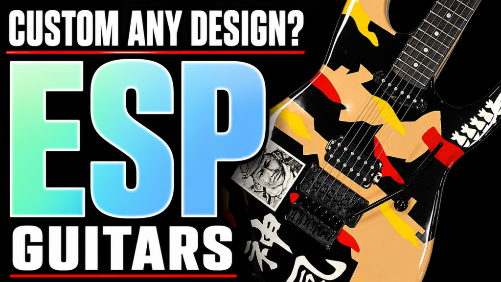 ESP Guitars history from 1975 Tokyo custom shop to global metal brand