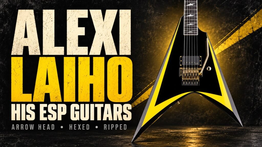 Alexi Laiho ESP guitars