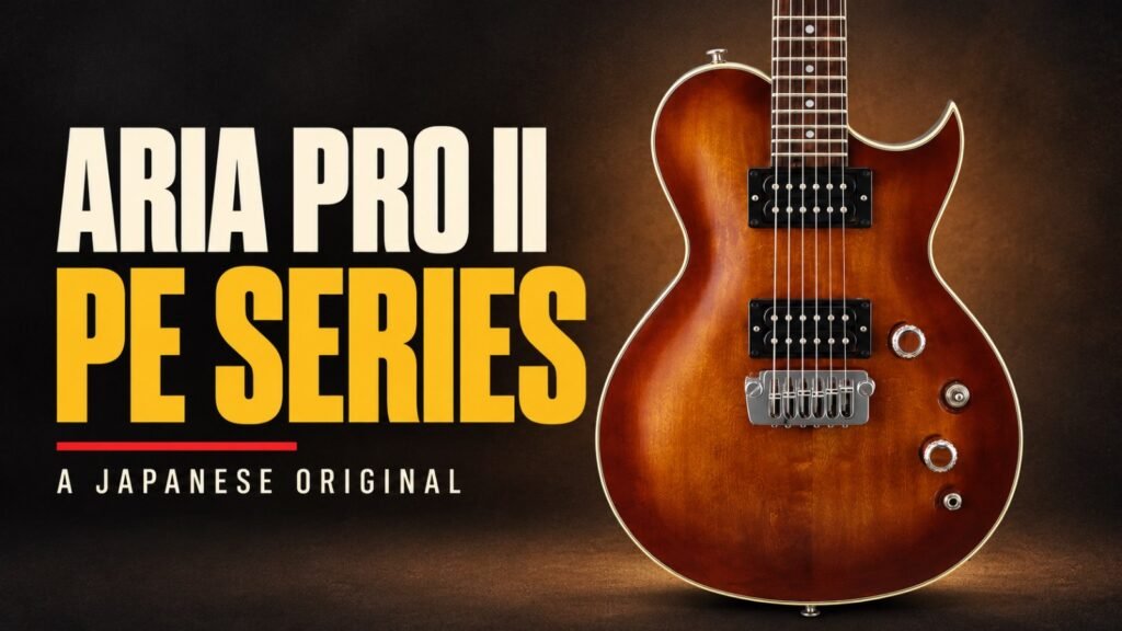 Aria Pro II PE series: a Japanese original