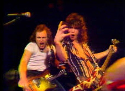 Eddie Van Halen Destroyer turned Shark in the You Really Got Me video