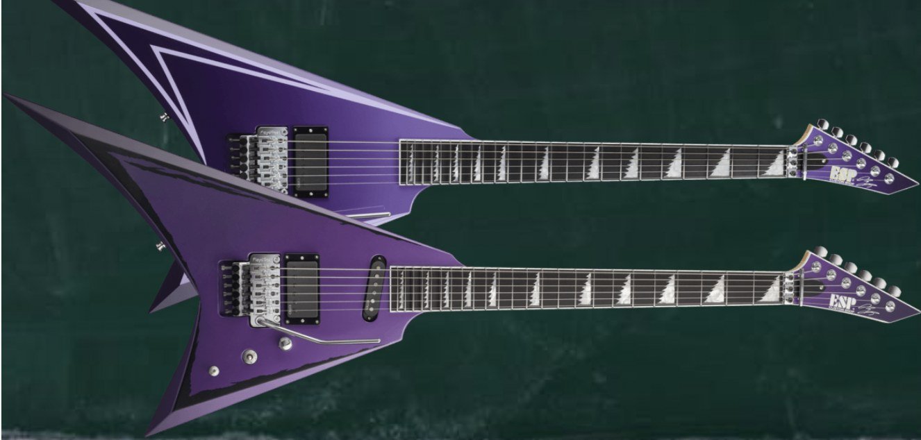 ESP Alexi Hexed and Alexi Ripped