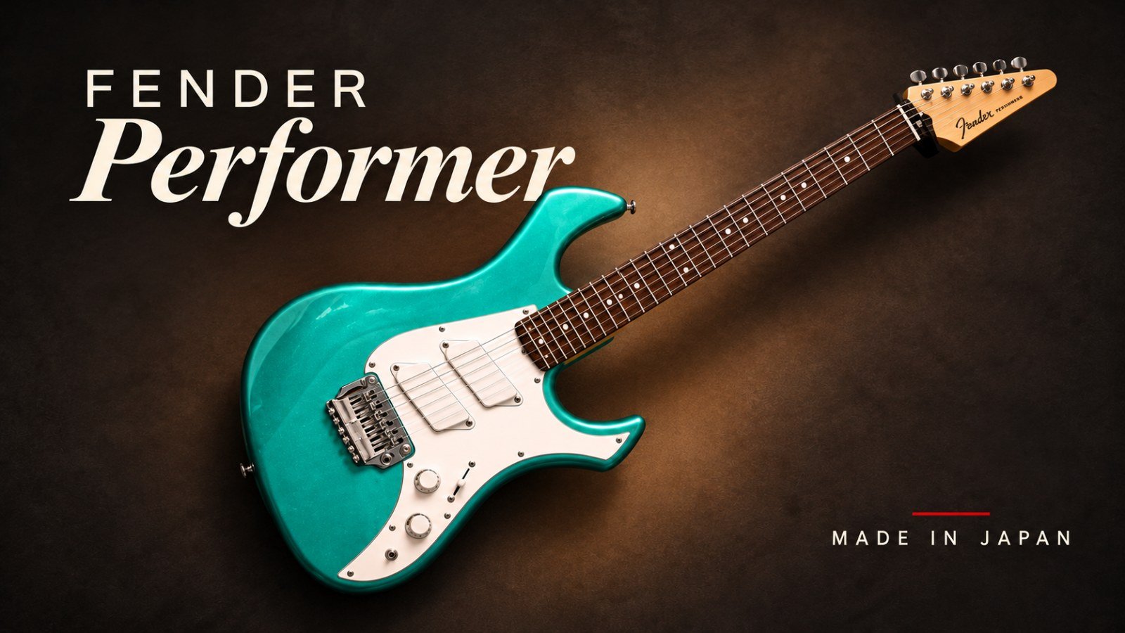 Fender Performer: The Strange 24-Fret Boxer Series Guitar from Fender Japan