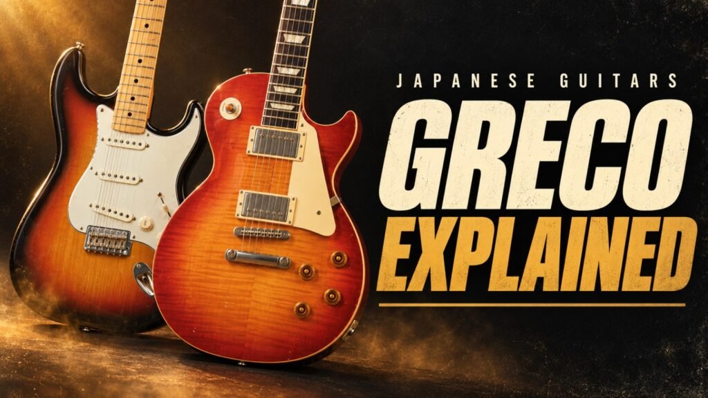 Greco guitars explained: Les Paul and Strat style Greco guitars