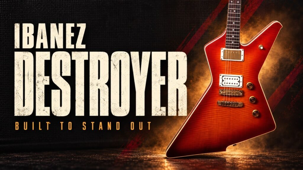 Ibanez Destroyer: built to stand out