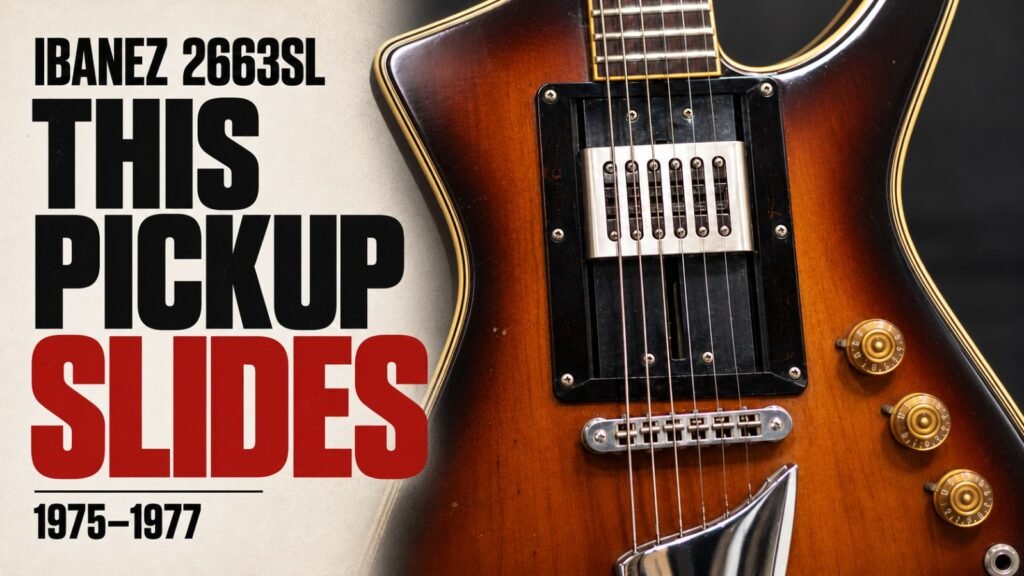 Ibanez slide pickup: the 2663SL, 1975-1977