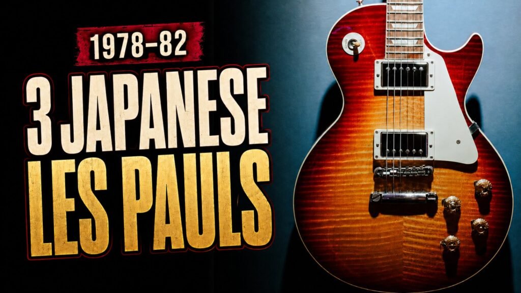 3 Japanese Les Paul copies 1978-82: Tokai, Greco and Burny