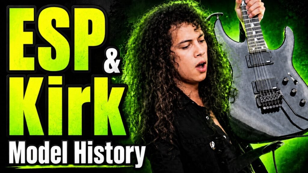 Kirk Hammett ESP model history