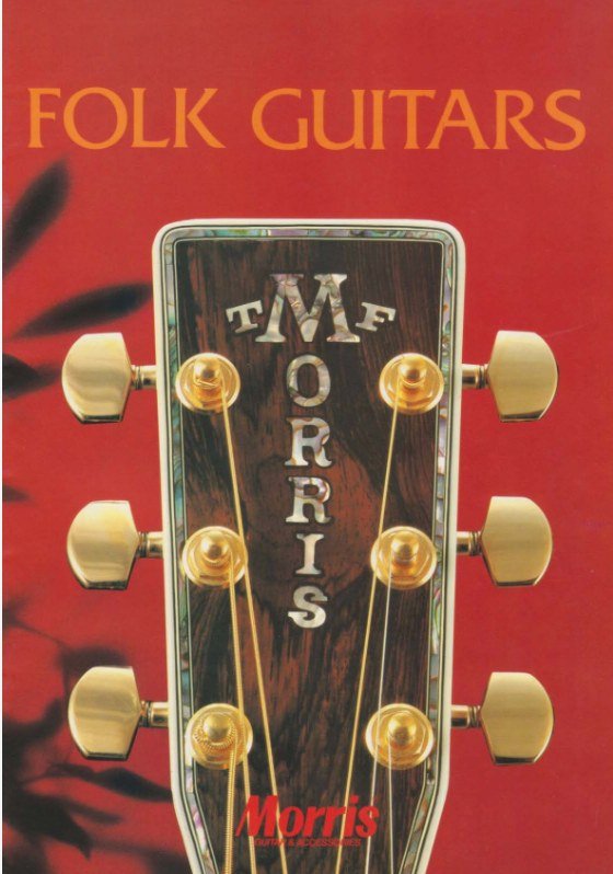 Morris Folk Guitars catalog