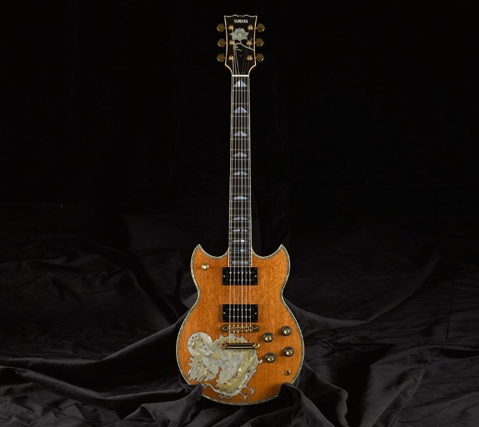 Yamaha SG-175 Buddha made for Carlos Santana