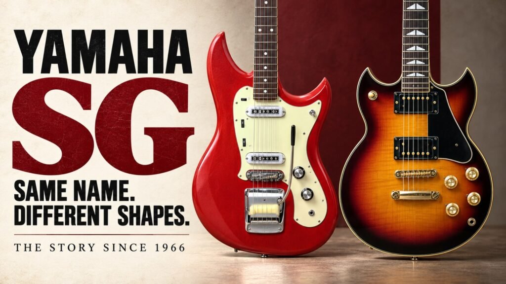 Yamaha SG history since 1966